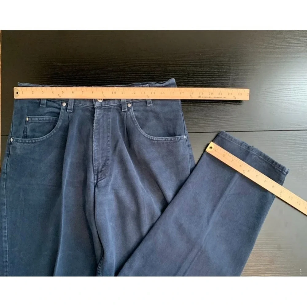 Vintage 90's Levi's Silvertab Baggy Denim Jeans Dark Blue Y2K Skater Men's 34x34